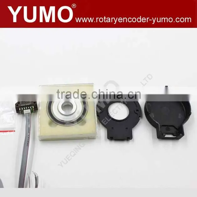 HKT5614 56mm IP54 5VDC 2048ppr ABZ mini disks CNC Stepper Motor Shaft 14mm incremental rotary dc motor encoder