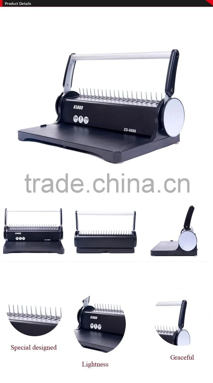 Hot sale product plastic table perfect binder