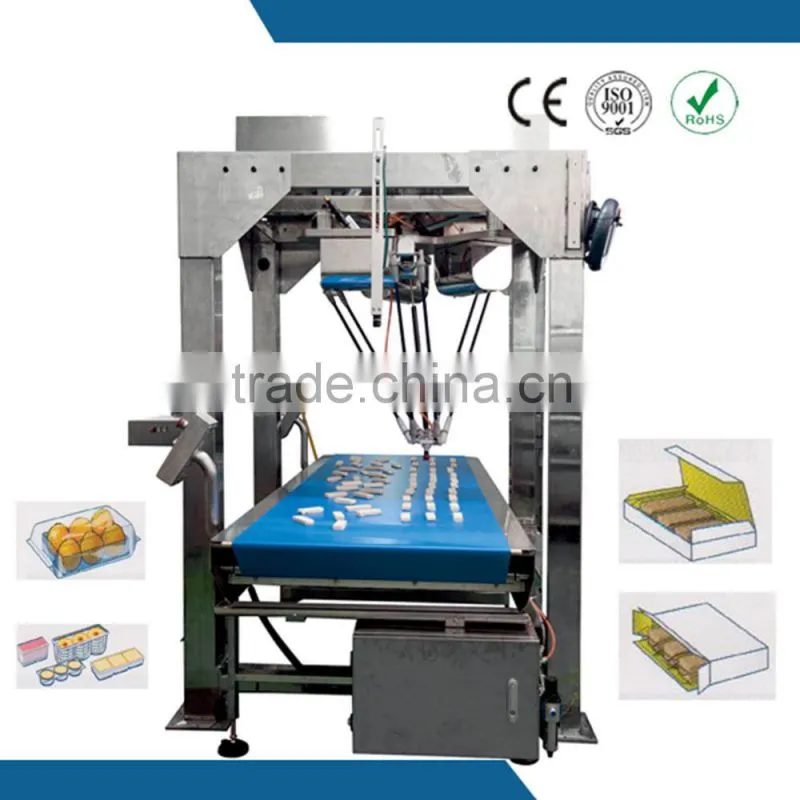 Flexible and reasonable biscuit stacking machine