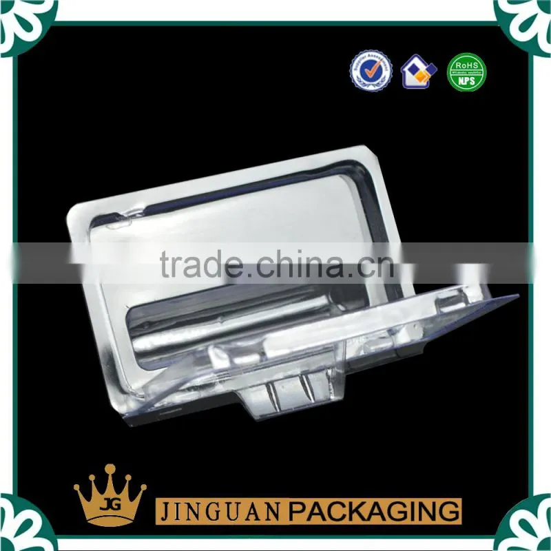 Lipstick packaging clamshell tray blister