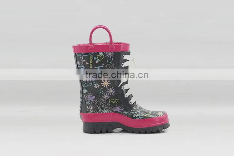 Famouse Brand Latest design men fashion rubber rain boots