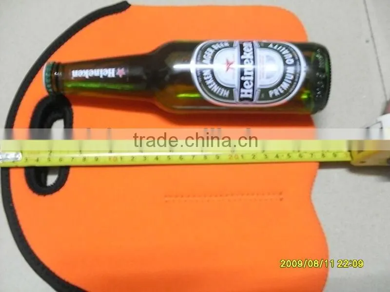 Eco-friendly Customize Neoprene pack bottle wine/beer tote/ cooler bag/holder/sleeves