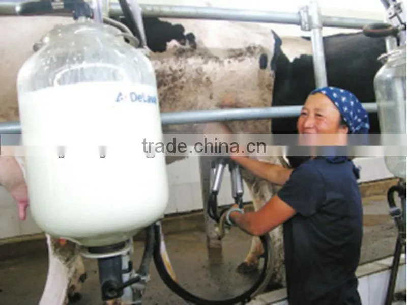 Full automatic milking machine parlor
