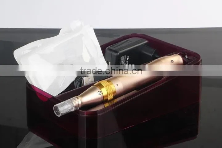 Micro Needle Pen derma roller Wrinkle Remove Salon Use Skin Derma Equipment Pen Rechargeable