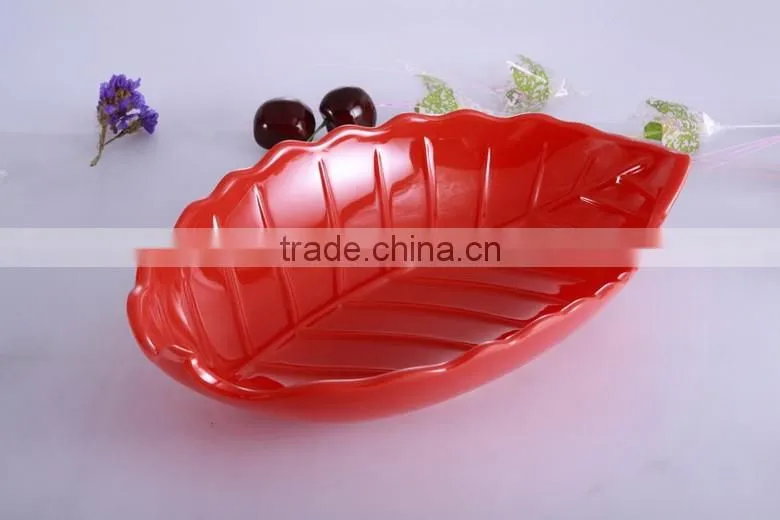 leaf shape melamine plate bowl tableware dinnerware set, dinnerware set arabic