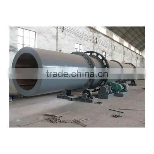 High Quality Single Drum Flow Rotary Dryer/Manure Drying Machine