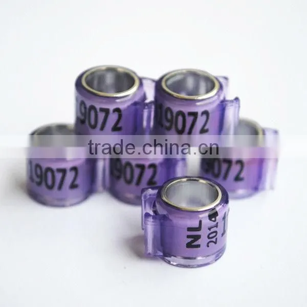 2014 Rings Customized Special NL Rings Tags Pet Rings For Pigeon