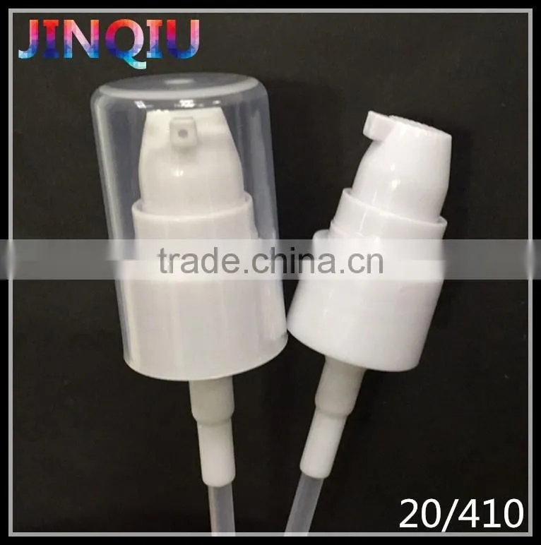 20/410 PP Material Full Cap Cosmetic Cream Pump Plastic Pump