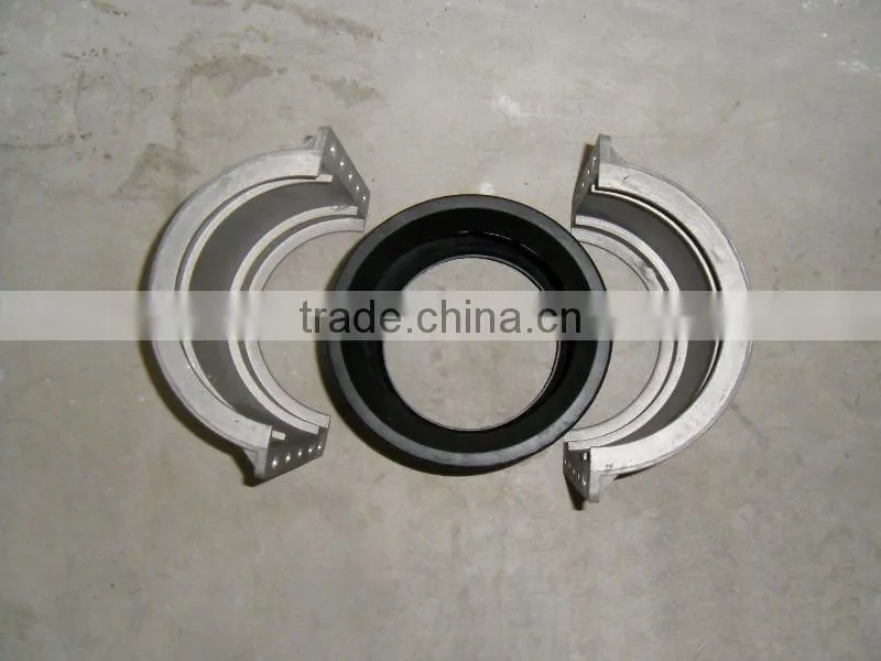 irrigation part-split coupler and boot