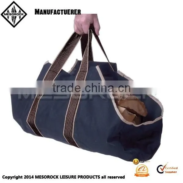 Canvas Log Tote Canvas Log Carrier Bag Canvas Log Holder