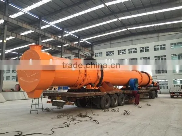 China industrial high temperature wood rotary drum dryer for sale