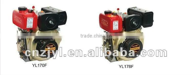 diesel engine small engine 296cc 7hp 4kw