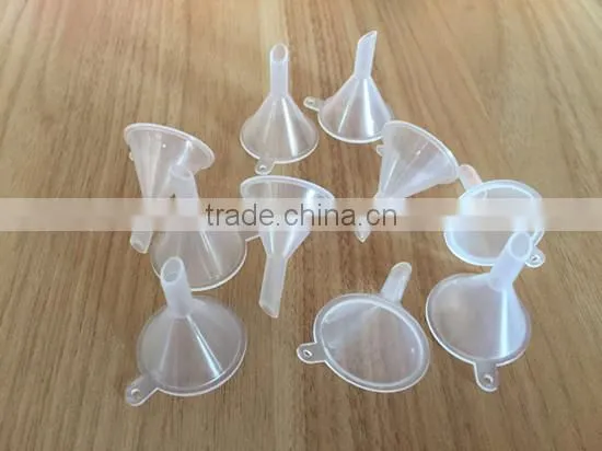 Transparent PP Perfume dispensing Funnel Cosmetic Plastic Funnel Mini Funnel