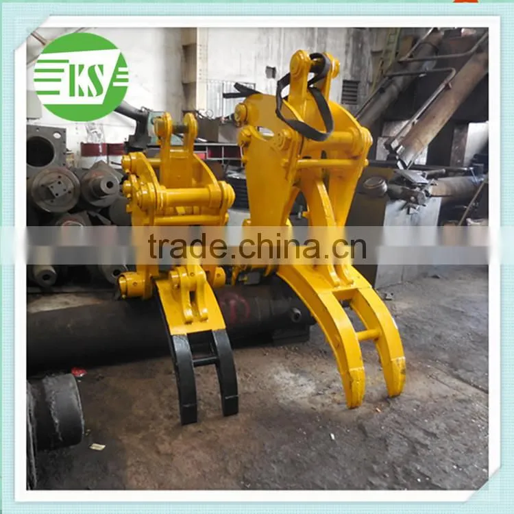 Excavator Hydraulic Rotating Orange Peel Grab