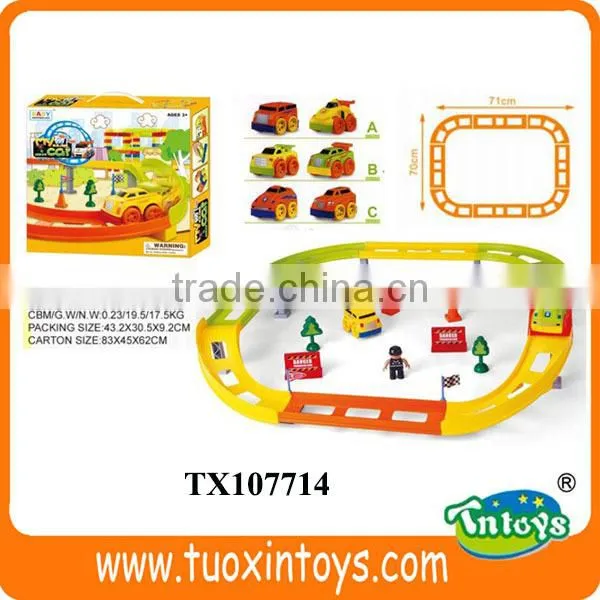custom mini toy car, slot car track, electric slot car racing track set