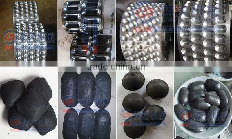 Large capacity coal briquette machine/charcoal coal ball press machine/charcoal coal powder pellet machinery