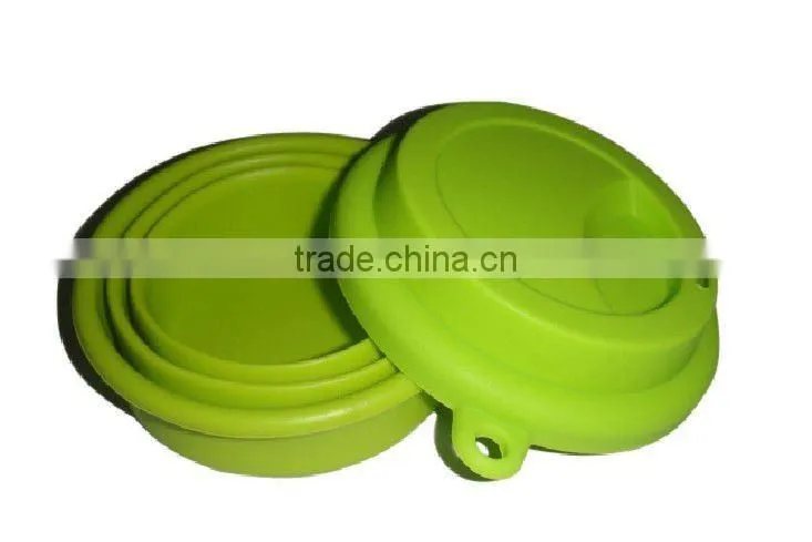 Hot! Heat Stable Silicone Collapsible Cup