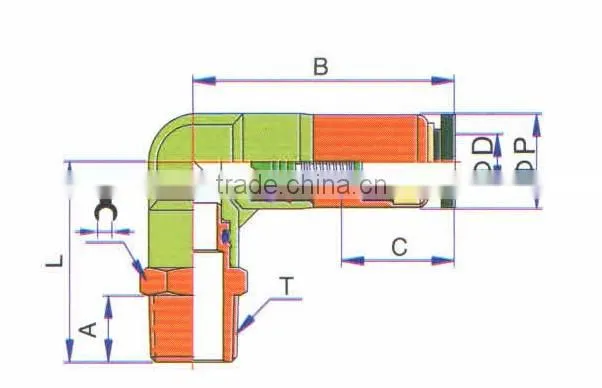 China JULY manufacturer stop valve pneumatic pu tube tube fitting