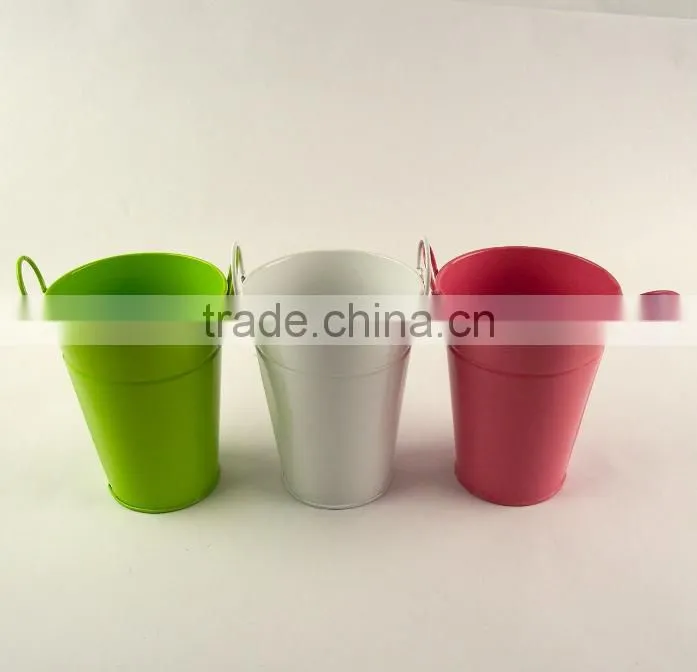 Galvanized Floral Bucket