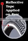 Reflective Tape Applied on Tyre