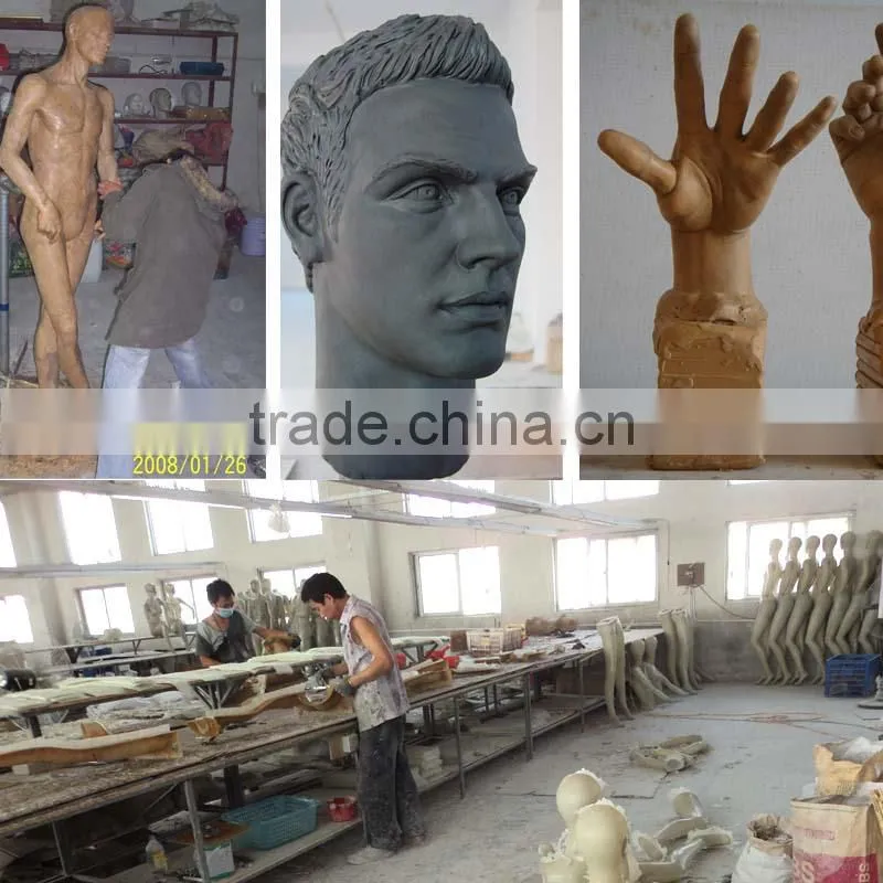 Fashion fiberglass headless female mannequins for swimwear