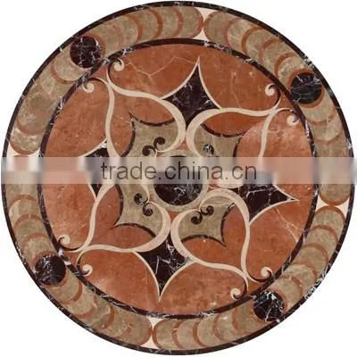 Hotel floors natural stone pattern design