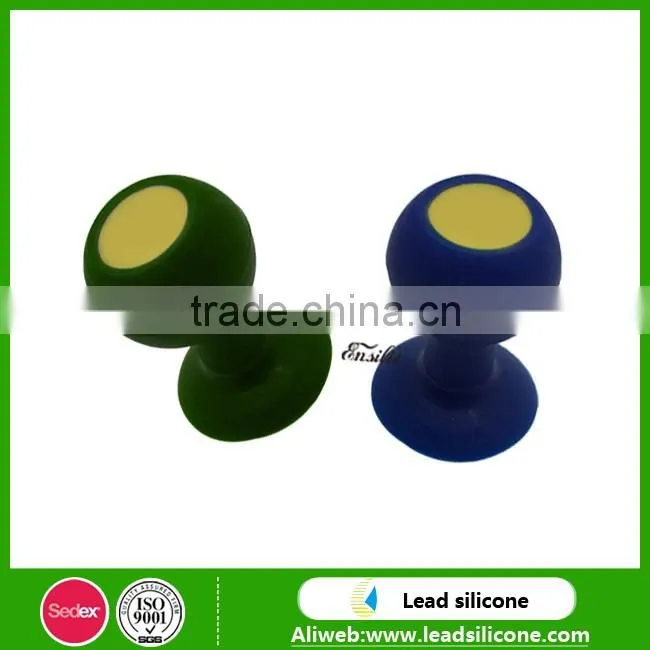 Promotional gift universality portable silicone phone holder stand for phone accessory