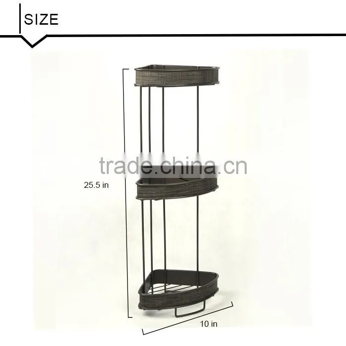 3-tire Bathroom Caddy, Shampoo Holder
