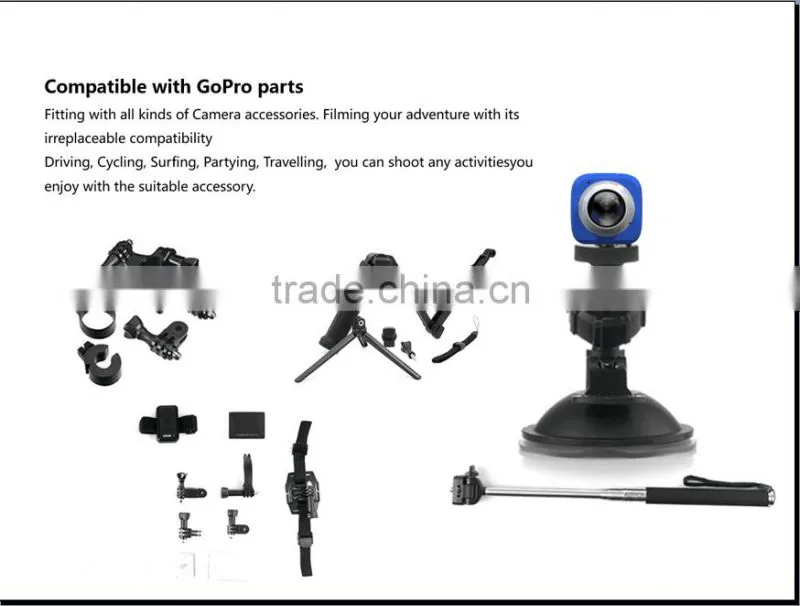 2016 New Android/IOS Multifunctional Wifi Wireless Camera For Baby Care/House/Car Safety Guardianship Selfie Camera