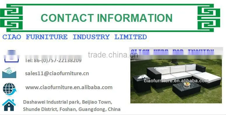 2014 modern design rattan round sun bed + outdoor bed