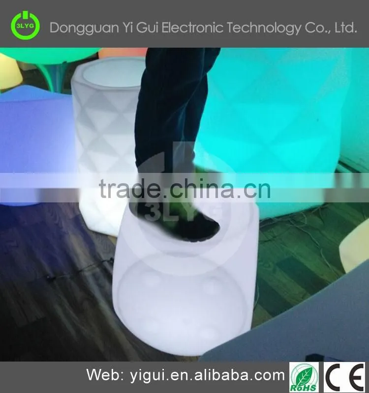 2017 hot sale led cocktal table light for event led light for bar table