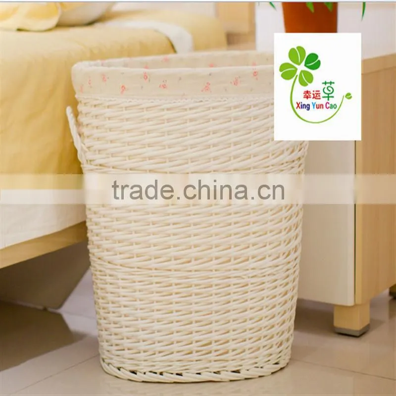 white wicker laundry basket for clothes willow basket