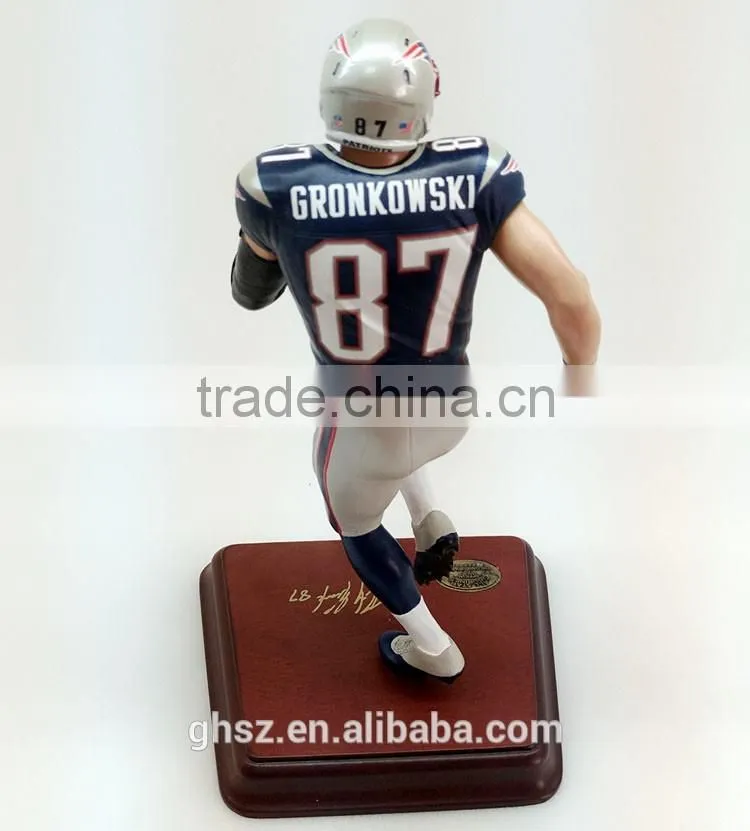 Custom Cartoon action Football player toy