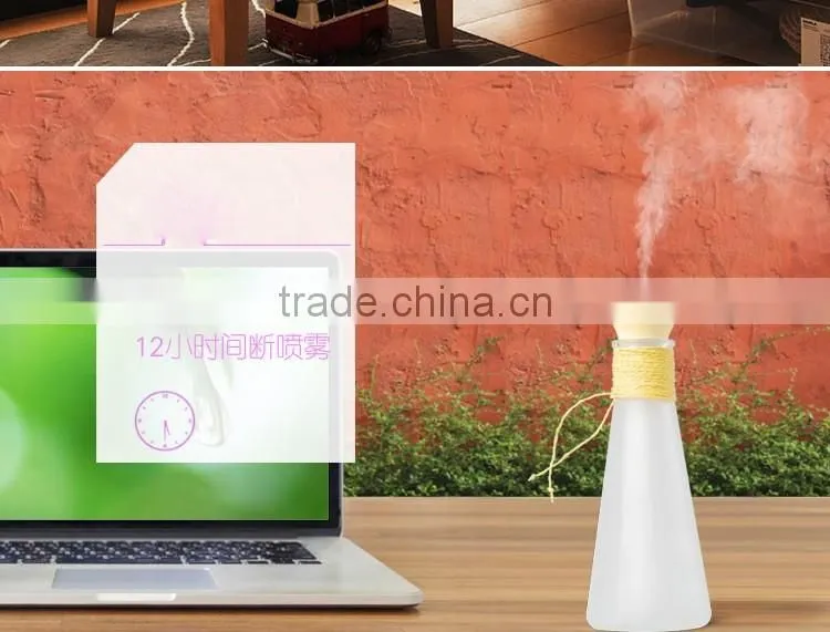2017 New design wishing bottle air humidifier, home ultrasonic humidifier