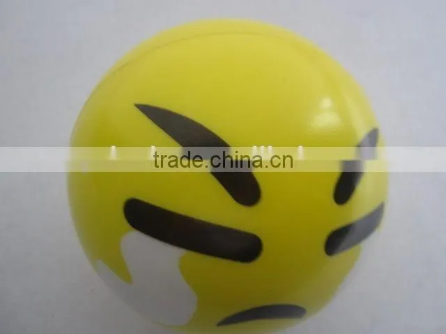 Hot selling PU emoji toy ball
