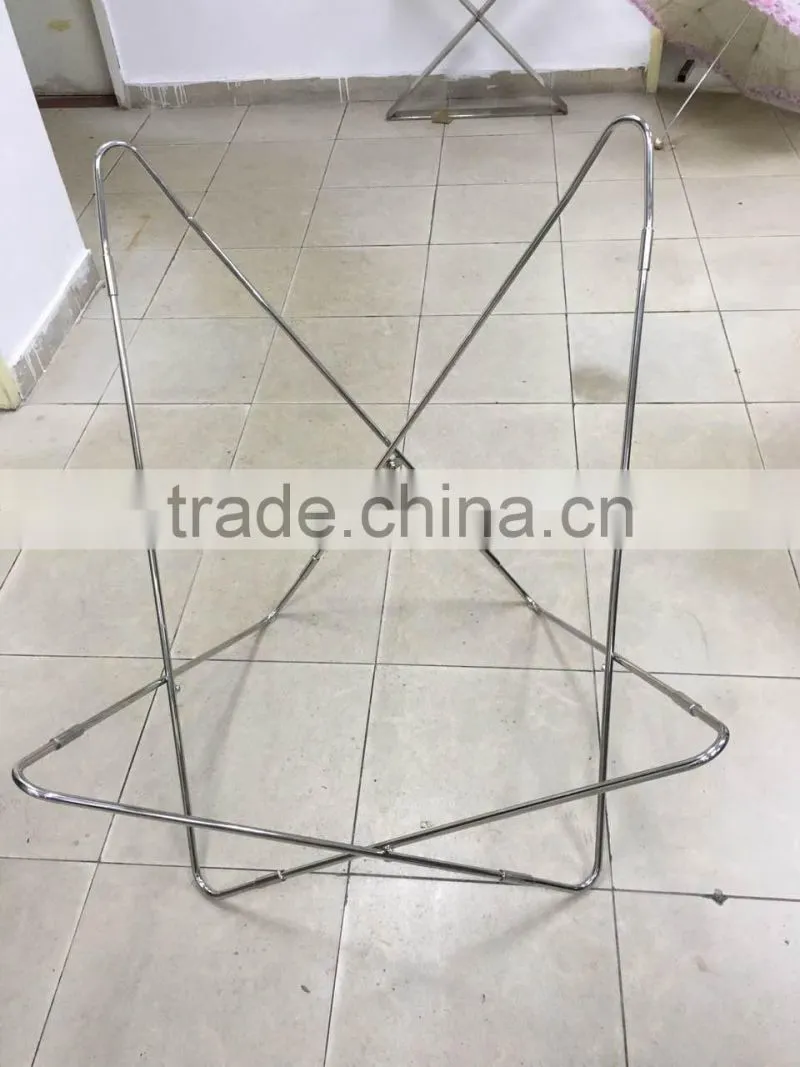 cover leather butterfly chair for metal stainless steel butterfly chair frame