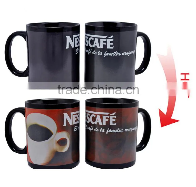Magic Mugs | Amazing New Heat Sensitive Color Changing Coffee Mug , Good Unique Gift Idea