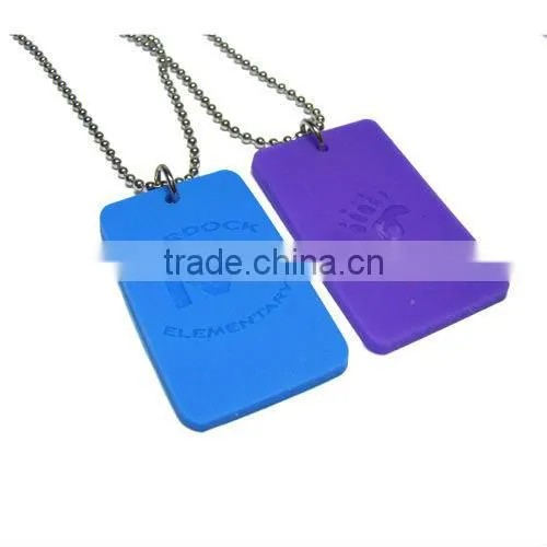 Silicone necklace with shape rubber bands(silicone rubber rings)