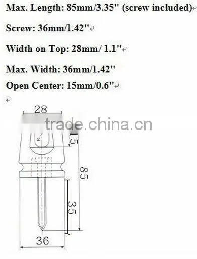 ceramic wiring insulator 801 thermo insulator