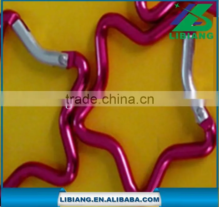 Different Shape Colorful Fashion Carabiner