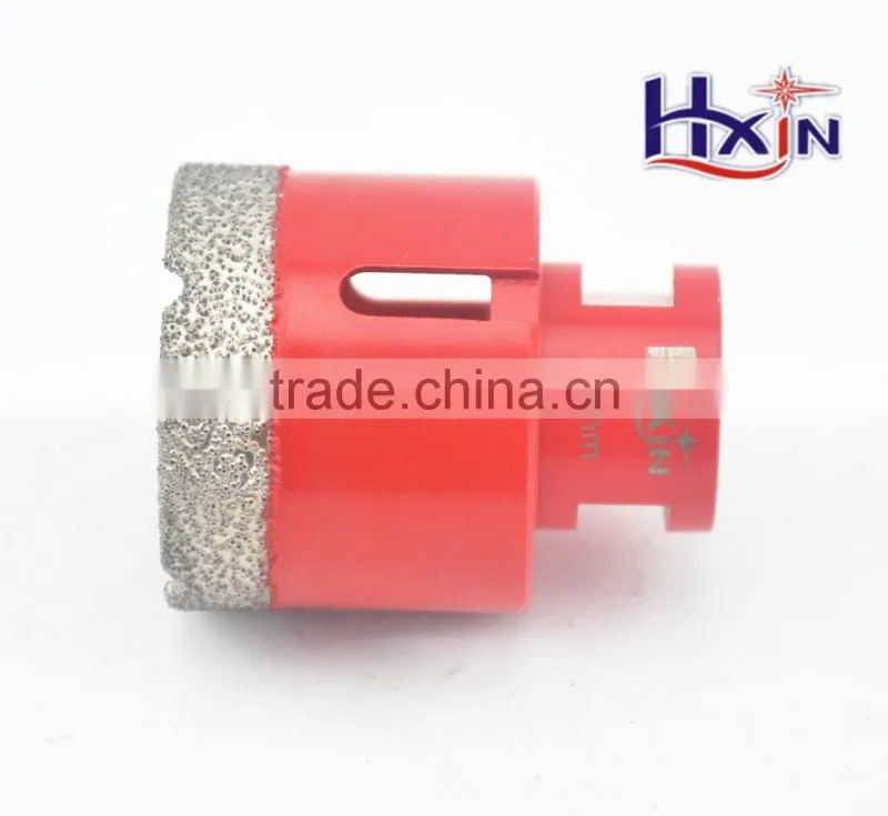 Vacuum Brazed Diamond hole saw / Diamond drill bits 12mm