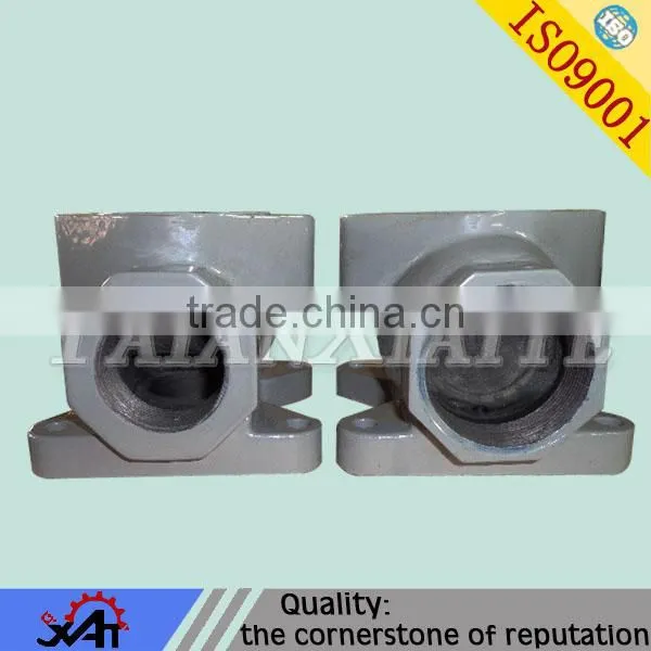 alloy steel resin sand casting side frame for train part