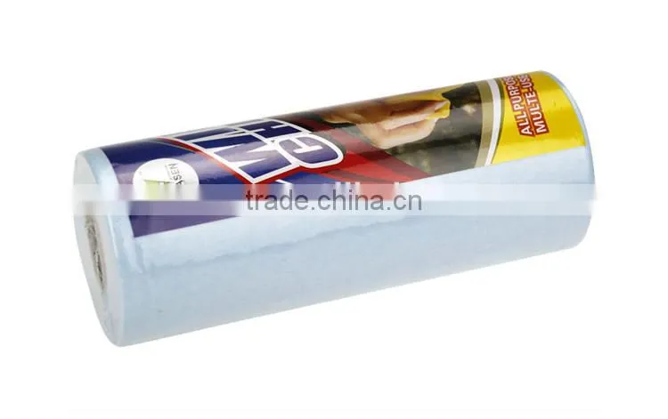 Oil Absorbent Kitchen Cleaning Towels , Needle Punched Nonwoven Cleaning Cloths
