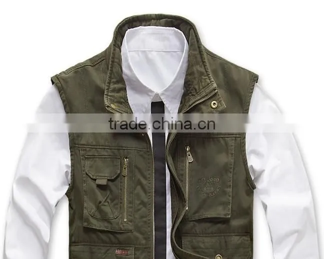 COTTON VEST FOR FISHING CHINA MANUFACTURER OEM