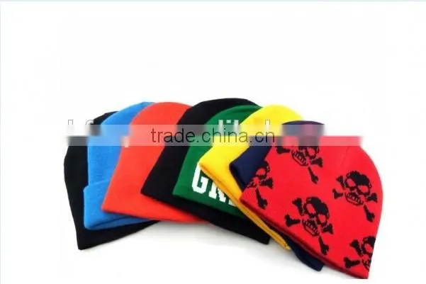 new style good quality custom knit pattern cable beanie