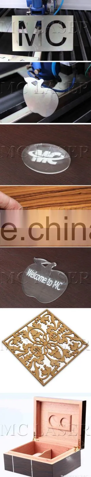 Co2 reci laser iron sheet cutting machine cut out metal letters hot sale MC1390