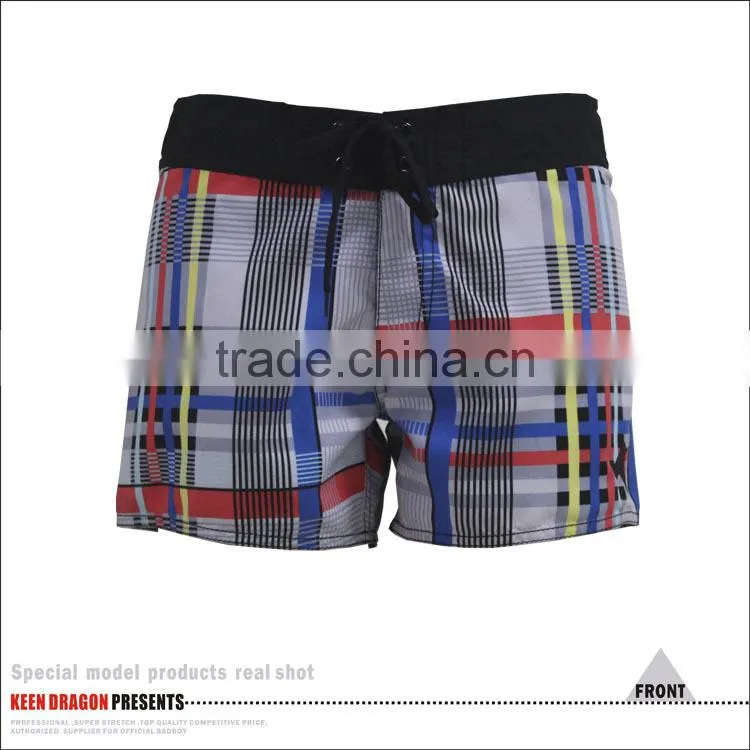 Female Photos Sexy Full Open Sexy Check Mini Running Shorts