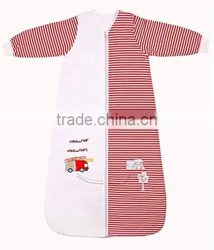 China alibaba applique wearable organic cotton sleeping bag sale