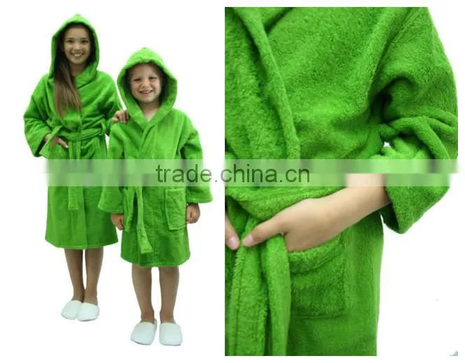 Kids Robe Bathrobe, Cotton Terry Bath Funny Robe
