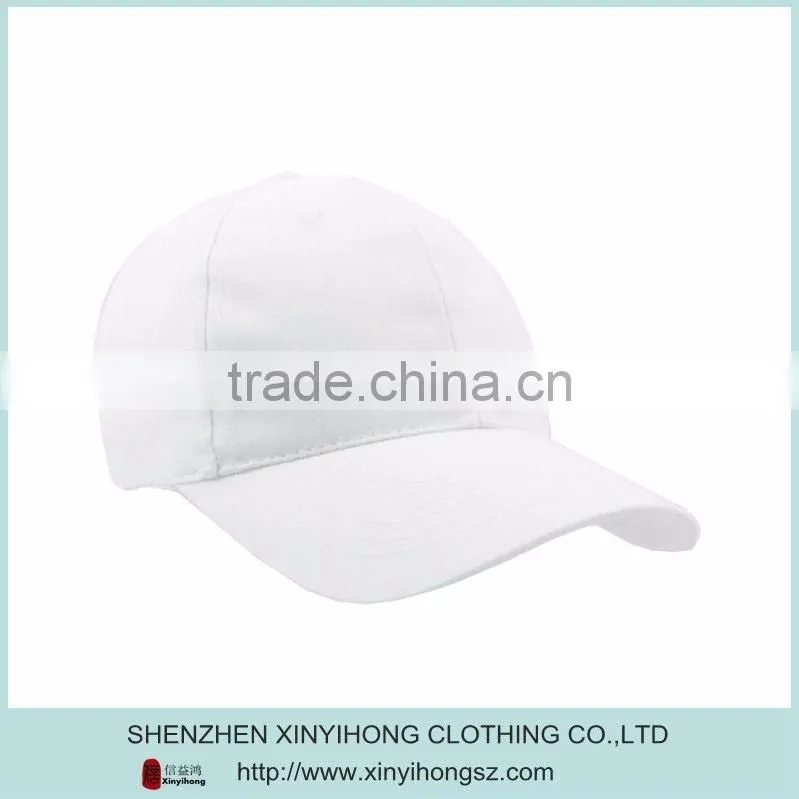 custom top quality 100% cotton twill baseball cap/golf sports caps